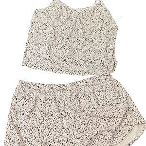 Amazon Essentials Women's Animal Print Pajama Set